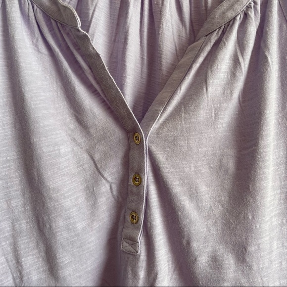 Lilly Pulitzer Women’s Teigen Light Lilac Verbena Etta Long Sleeve Top Medium - Picture 3 of 6